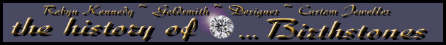 Rubyblue Jewellery  A History of Birthstones Image