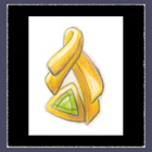 Trilliant Peridot Pendant Rendering Image